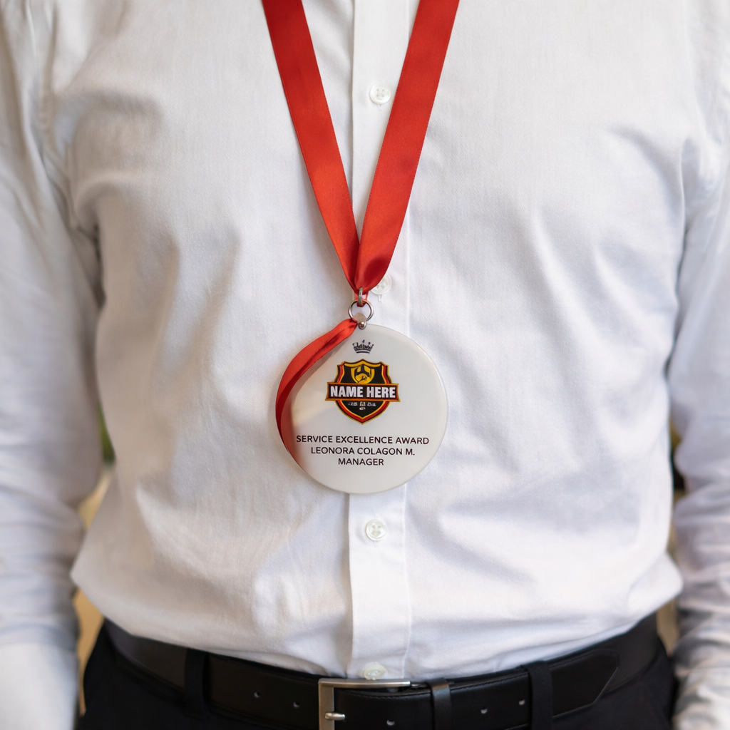 5203 acrylic medal