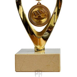Heart shaped medal holder